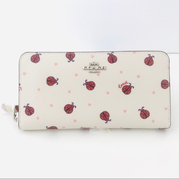 coach ladybug wallet